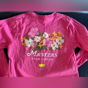 Amen Corner Masters Kids Bright Pink Long Sleeve Tee - New but tags removed